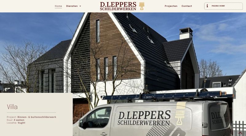Nieuwe website